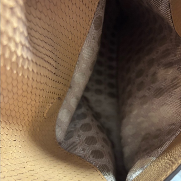 Louise et Cie Tan Leather Hobo Bag with Relaxed Silhouette - Picture 16 of 16